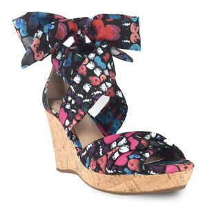 Impo Omyra Women's Ankle Wrap Wedge Sandals size: 8